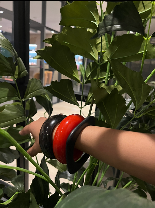 3 Amber Luxe BANGLES