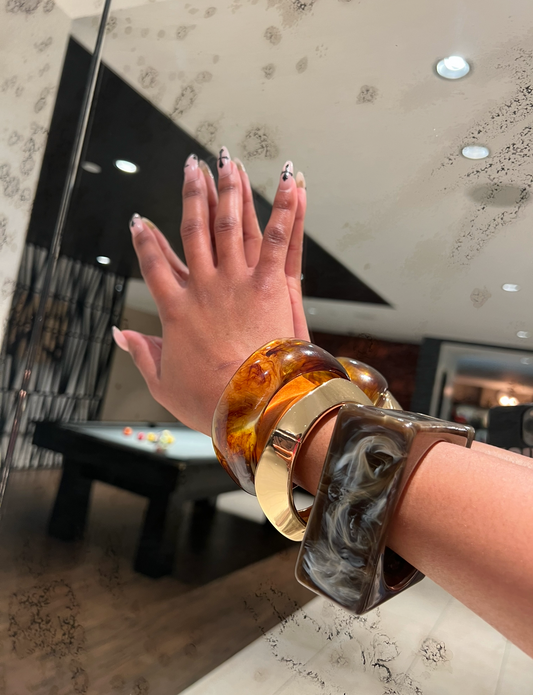 3 Ghetto Gold Bangles