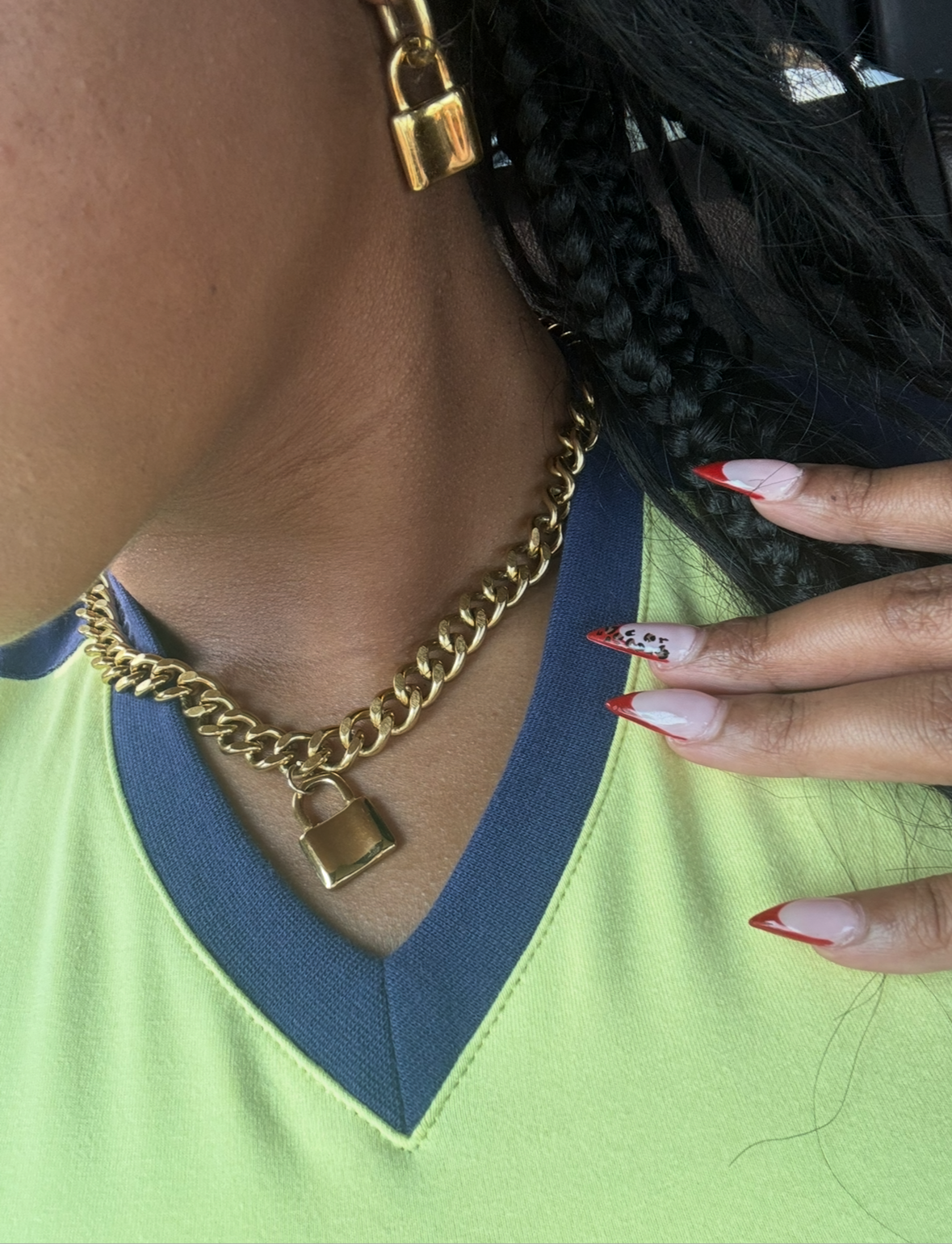 LOCK IT NECKLACE SET