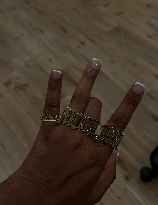 Name RingCustom Ring Personalized
Sterling Custom Gifts